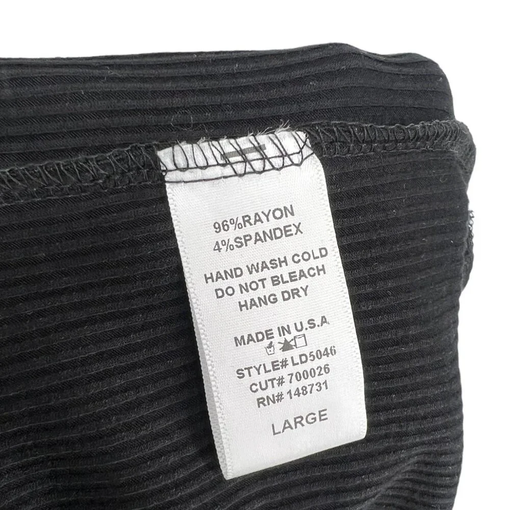 NWT Glosse Racerback Midi Ribbed Dress | Large - Picture 5 of 5